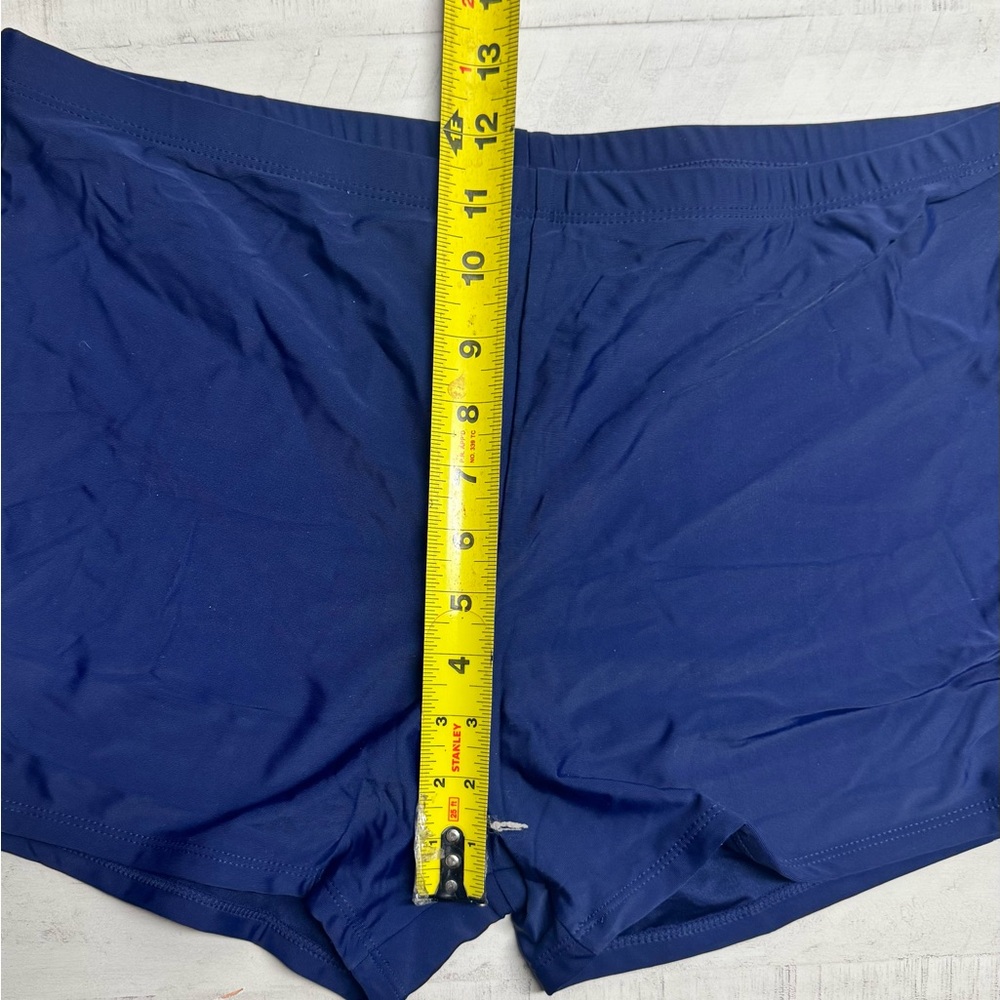 Yonique Plus Size Tummy Control Tankini with Boyshorts Athletic Swimwear - Picture 9 of 14